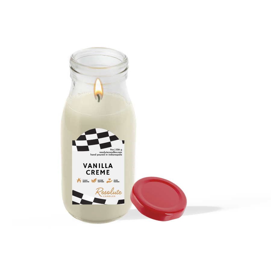 Milk Bottle Candle 8oz